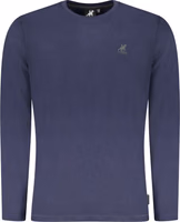 Blue Cotton Men T-Shirt 1