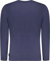 Blue Cotton Men T-Shirt 2