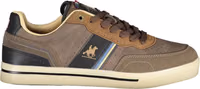 Marrone Polyurethane Men Sneaker 1