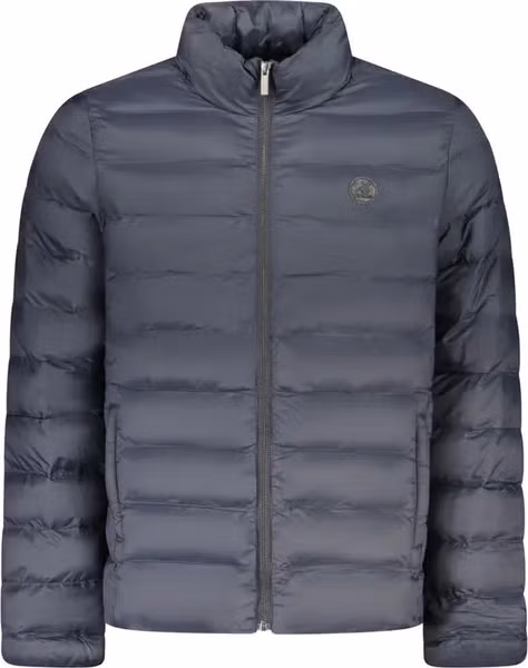 Blue Polyester Mens Jacket