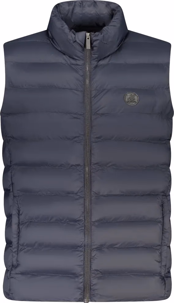 Blu Polyester Men's Jacket
