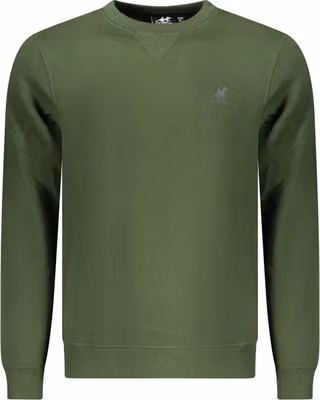 Verde Polyester Men Sweatshirt