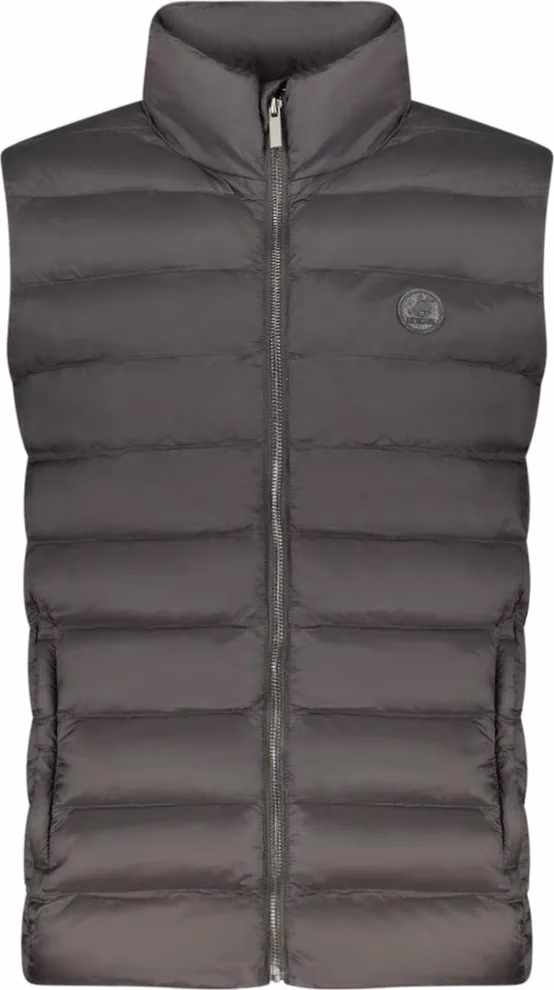 Black Polyester Men's Jacket
