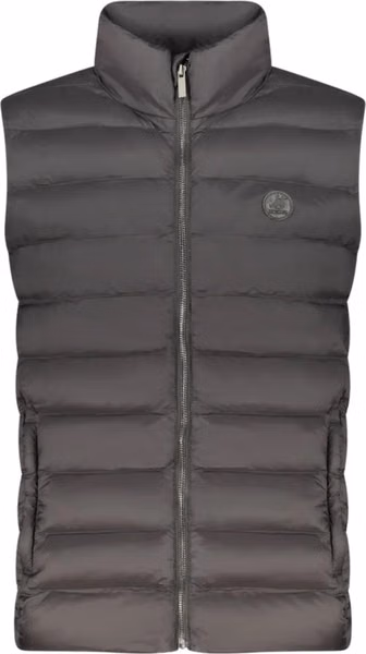 Black Polyester Men's Jacket