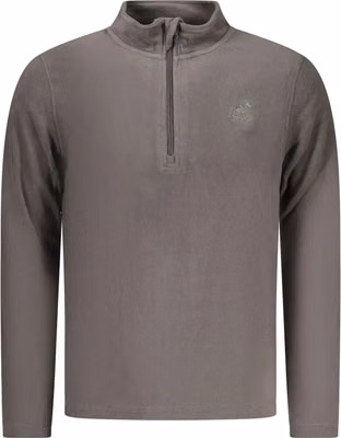 Grigio Polyester Men Sweatshirt