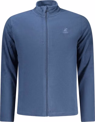 Blue Polyester Men Sweatshirt