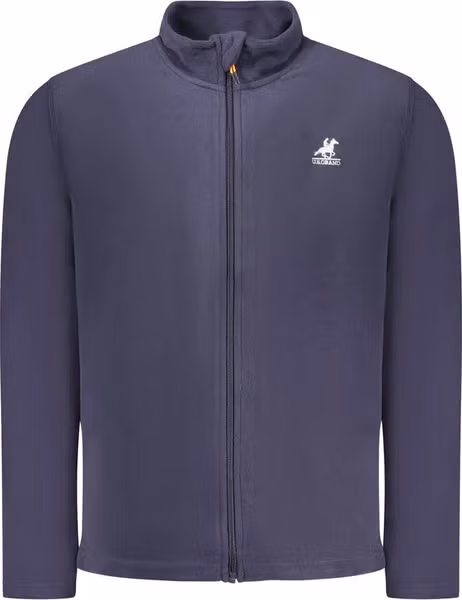 "Blu Polyester Men's Sweatshirt"