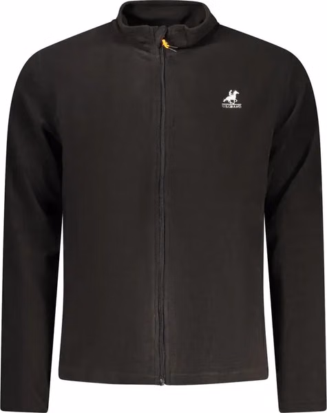 Black Polyester Men's Sweatshirt