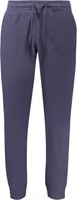 Blue Polyester Men's Sweatpants 1