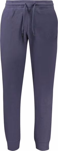 Blue Polyester Men's Sweatpants