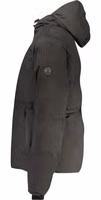 Black Polyester Men's Jacket 3