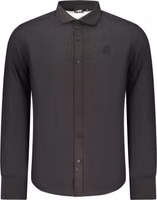 Black Cotton Mens Shirt 1