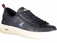 Blue Polyester Men Sneaker 2