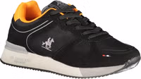 Black Polyurethane Men Sneaker 2