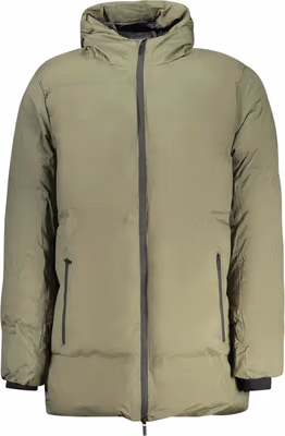 Verde Polyester Mens Jacket