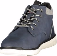 Blue Polyurethane Men Ankle Boot 3