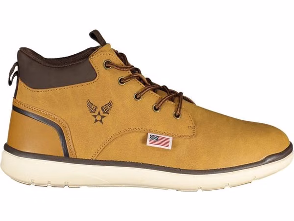 Marrone Poliuretano Men Ankle Boot