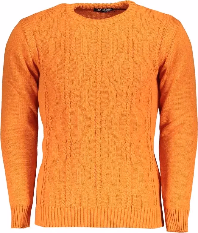 Arancione Acrylic Men Sweater