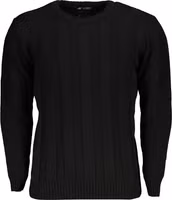 Black Acrylic Men's Sweater 1
