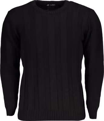 Black Acrylic Men's Sweater