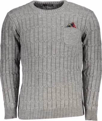 Grigio Acrylic Men Sweater