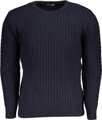 Blu Acrylic Mens Sweater