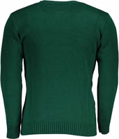 Green Acrylic Men's Sweater 2