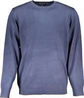 Blu Viscosa Uomo Maglia 1