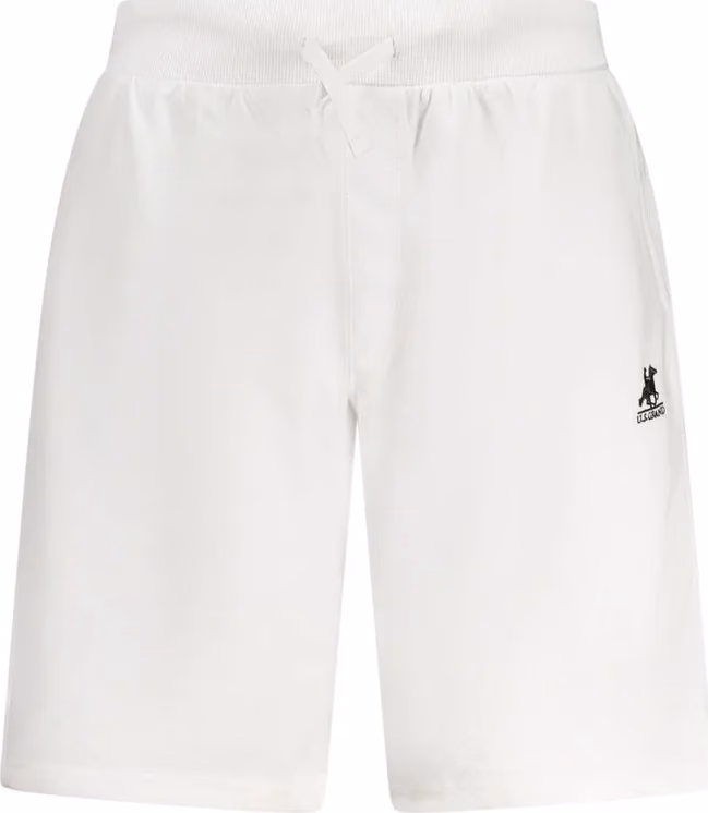White Cotton Men's Sweatpant