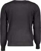 Black Viscosa Men Sweater 2