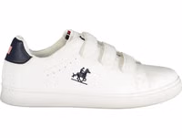White Polyurethane Men Sneaker 1