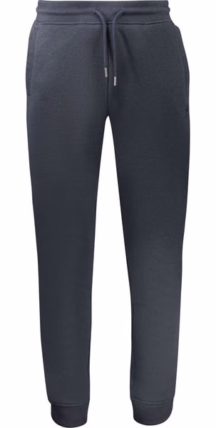 Blue Polyester Men's Sweatpant