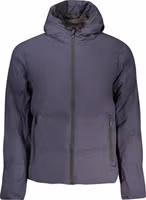 Blu Polyester Men's Jacket 1