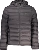 Black Polyester Men's Jacket 1