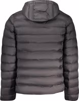 Black Polyester Men's Jacket 2