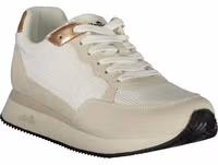 White Polyurethane Women Sneaker 2