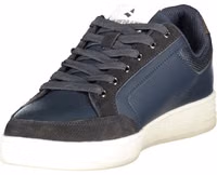 Blue Polyester Men Sneaker 3