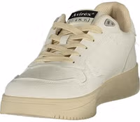 White Polyurethane Men Sneaker 3