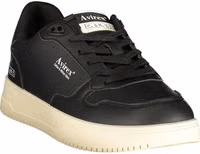 Black Polyurethane Men Sneaker 2