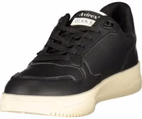 Black Polyurethane Men Sneaker 3
