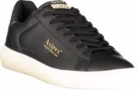 Black Polyurethane Men Sneaker 2