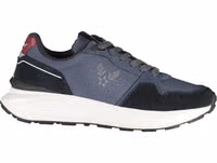 Blue Polyurethane Men Sneaker 1