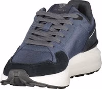 Blue Polyurethane Men Sneaker 3