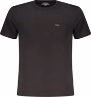 Black Organic Cotton Men T-Shirt 1