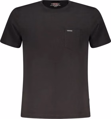 Black Organic Cotton Men T-Shirt