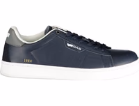 Blue Polyurethane Men Sneaker 1