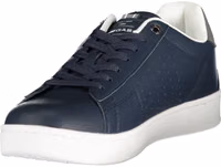Blue Polyurethane Men Sneaker 3
