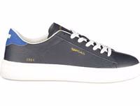 Blue Polyurethane Men Sneaker 1
