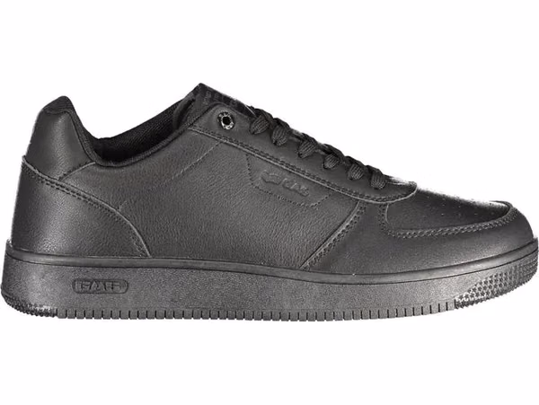 Black Polyurethane Men's Sneaker