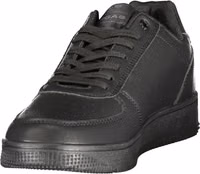 Black Polyurethane Men's Sneaker 3